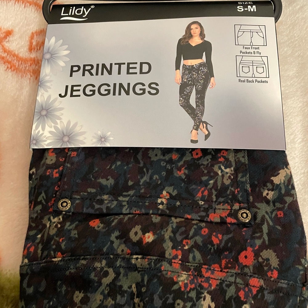 Lildy Printed Jeggings